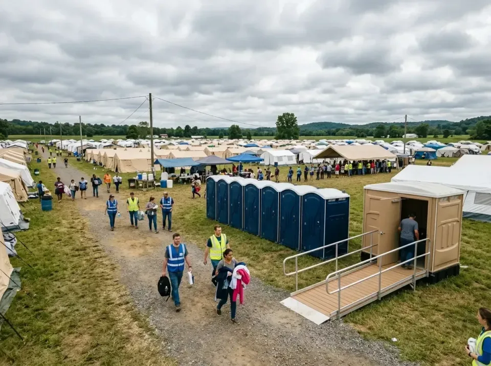 disaster-relief-camp-restrooms-010 — frequently asked questions, Dumpster & Portable Bathrooms Rental in Odessa, MO